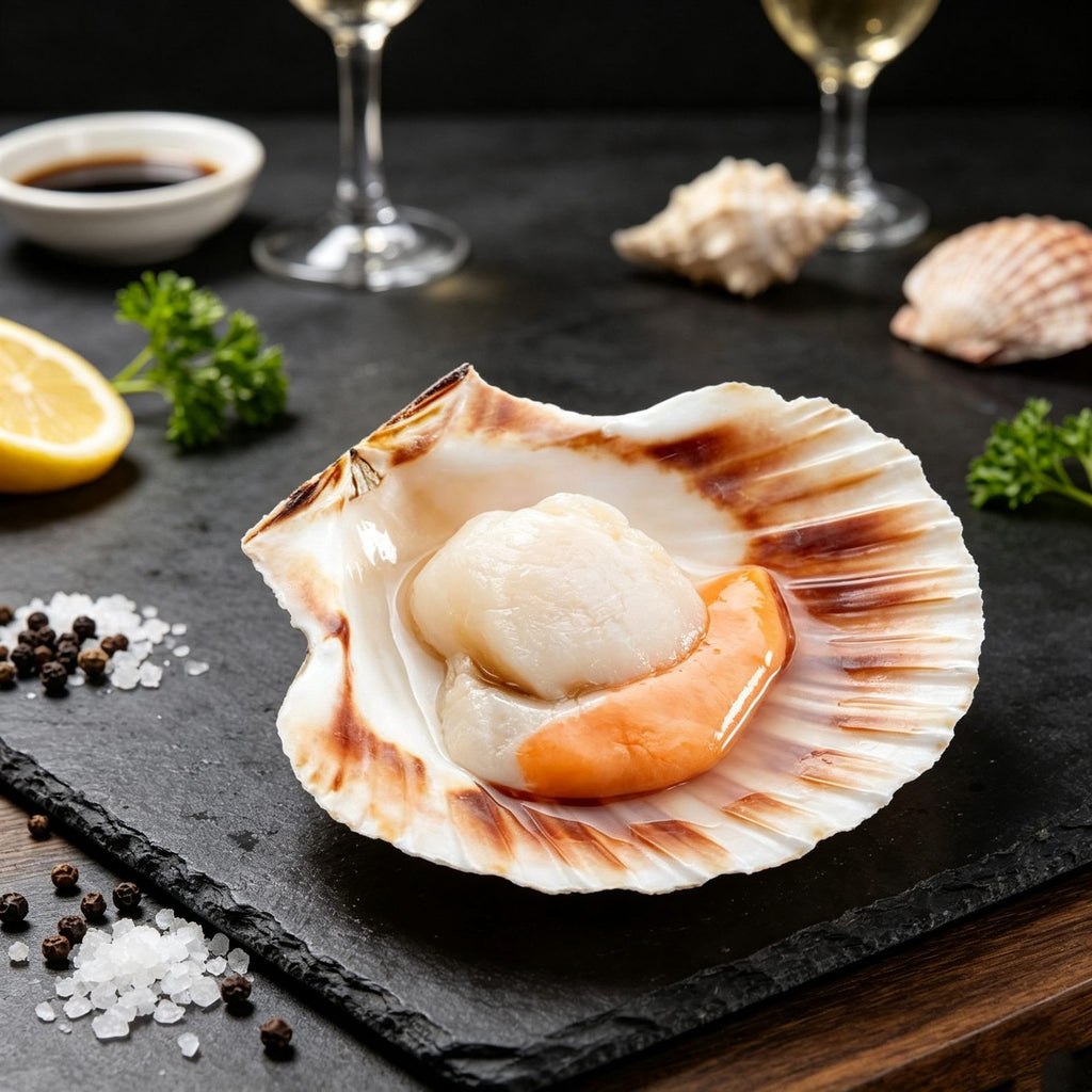 Premium Frozen Scallop Meat 1kg
