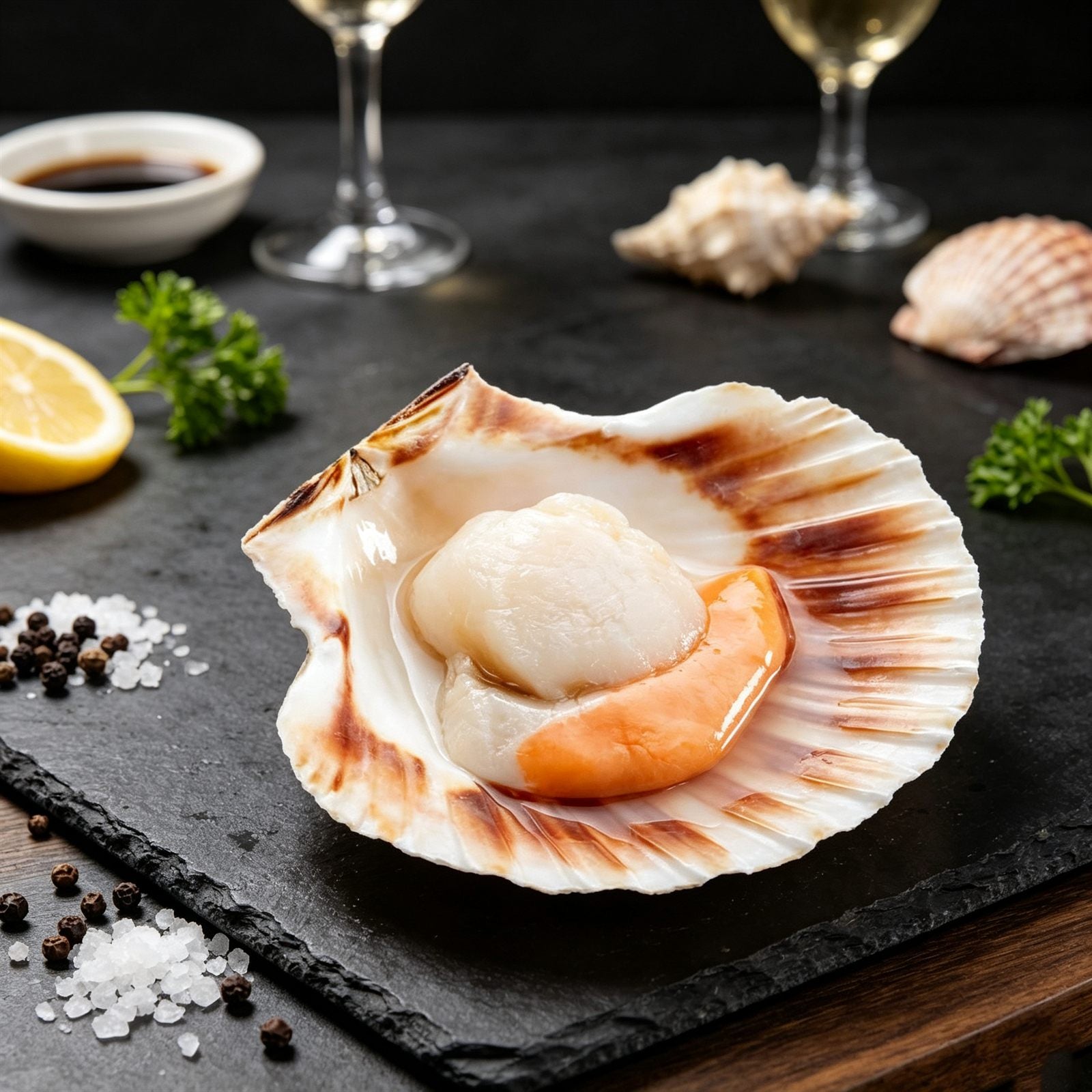 Premium Frozen Scallop Meat 1kg